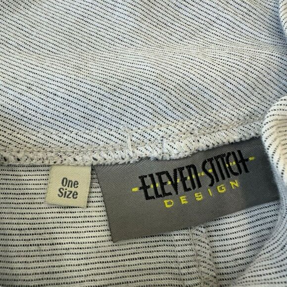 Eleven Stitch Design Asymetrical Lagenlook Oversized Layering Tunic Top OS - Picture 4 of 9